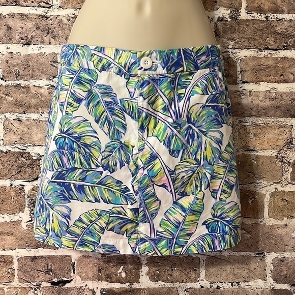 Tori Richard Palm Skirt - Picture 1 of 7